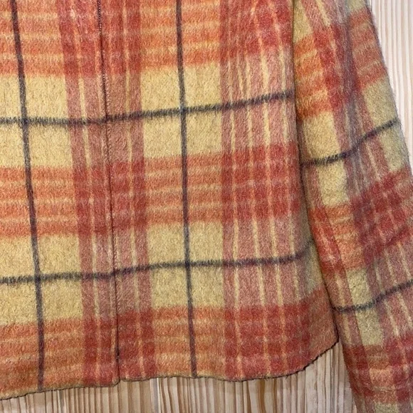 NOUVEAUX Multi-color Women’s Wool Blend Jacket Size 10 Made in El Salvador - Picture 6 of 16